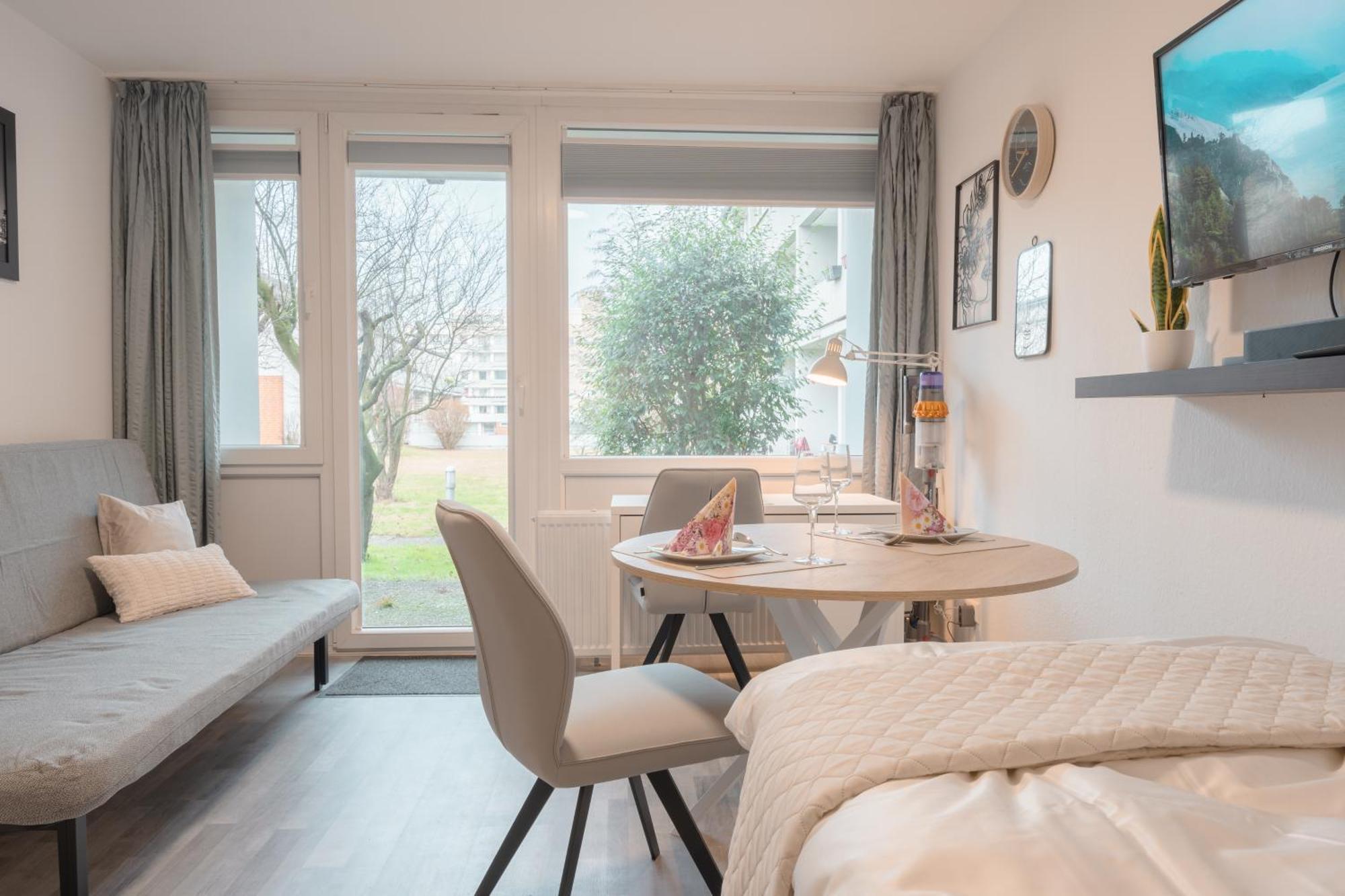 Zentral Nah Mhh Terrasse Komfort - Haustiere Willkommen Hannover Eksteriør billede